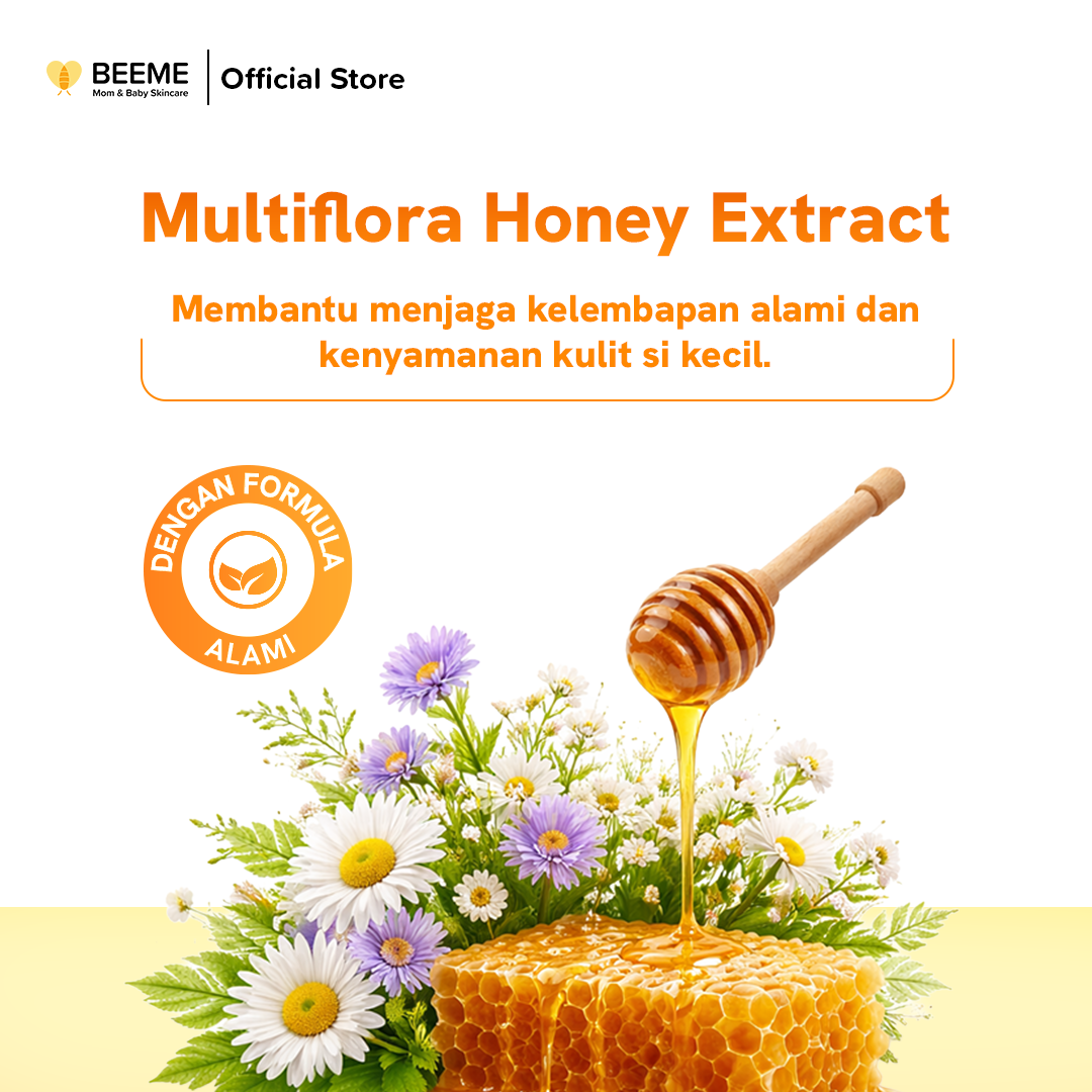 Beeme Bee Gentle Baby Lotion 200ml | Baby Lotion Pelembap Harian Bayi - Gambar 3